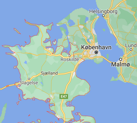 Fahrradtouren insel seeland dänemark