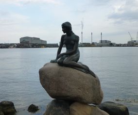 Die kleine Meerjungfrau in Kopenhagen Dänemark